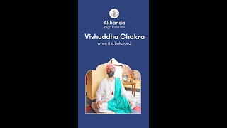 Vishuddha Chakra Know when balanced with Yogrishi Vishvketu Akhanda Yoga Institute [upl. by Orlov589]