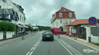 Driving In Denmark 🇩🇰 Runngsted Humlebæk Jernbanevej Kongevejen Hilsengør North Sjælland [upl. by Olemrac829]