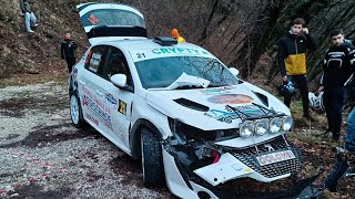 3 Rally del Bardolino 2024 CRASH and MISTAKE [upl. by Notfa983]