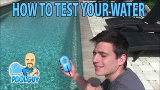 Ask the Pool Guys Water Testing on Aquachek Digital Test Strips [upl. by Enileuqaj937]