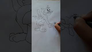 Tom and Jerry drawing😎👍Tom and Jerry drawing 😎👍viral video viral video trending [upl. by Colon]