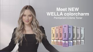 Meet WELLA colorcharm Permanent Crème Toner [upl. by Serica]