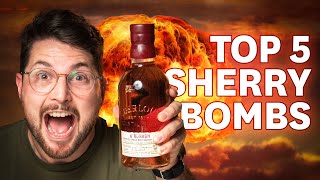 Top 5 SHERRY BOMB Scotch Whiskies as rated by whisky fans [upl. by Trever]