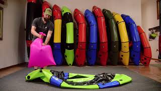 How to Inflate Your Packraft  Alpacka Raft Packrafts [upl. by Ahseinat53]