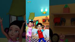 Five Little Monkeys  shorts short ytshorts englishnurseryrhymes fivelittlemonkeys [upl. by Herrera38]