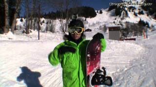 Test Burton Custom Flying V 2011 par freerideattitudecom [upl. by Lolande]