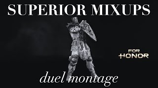 UNSTOPPABLE  conqueror duel MONTAGE 4 for honor [upl. by Nahk]