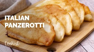 Italian panzerotti how to make italian deep fried pizza recipe [upl. by Tori]