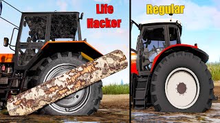 Lifehacker Driver vs Regular Driver  Beamng drive [upl. by Clarence]