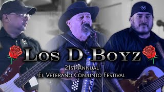 Los D Boyz at the 21st Annual El Veterano Conjunto Festival [upl. by Yank752]