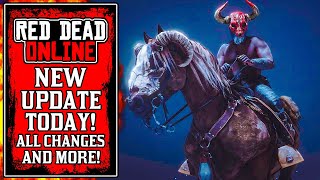 The NEW Red Dead Online UPDATE Today RDR2 [upl. by Rinum]