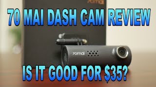 Xiaomi 70Mai dash cam review [upl. by Iridissa]