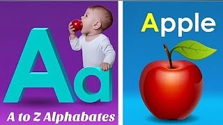 A for apple B for ball C for cat  Two words with phonics sound  ABC song for kids abcdviralvideo [upl. by Ekal528]