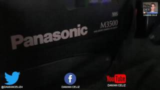 TUTORIAL FILMADORA PANASONIC M3500 [upl. by Sukram830]