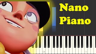 Batwheels Meet the Villains Piano Tutorial EASY [upl. by Annahsad418]