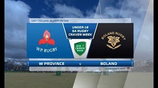 Craven Week  Western Province vs Boland [upl. by Emery860]