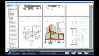 👉 RFEM 6  Todo en un mismo entorno Espacio modelo y espacio papel en un software de estructuras [upl. by Yoshiko]