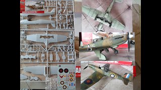 Boulton Paul Defiant Airfix 172 Unboxing and build [upl. by Rance]