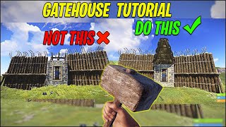 How to build the ultimate Rust gatehouse [upl. by Annaillil]