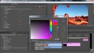 Adobe Premiere Pro CS6 Tutorial  Generate Effects  Infiniteskills [upl. by Darcie]