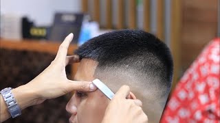 CREW CUT FADE  HAIRCUT TUTORIAL Pilipino [upl. by Henricks34]