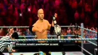 Lets Play Smackdown vs Raw 2011 RtWM Christian German part 2 [upl. by Bethesda427]