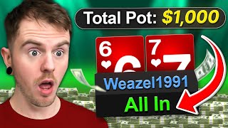 I BLUFFED WAY TOO MUCH IN THESE POKER CASH GAMES [upl. by Babbie]