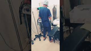 I am preparing the operation theatre for A orthopaedic Surgery orthopedics viralvideo viralshort [upl. by Bidle]