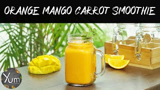 Orange Mango Carrot Smoothie [upl. by Hervey]