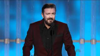 Golden Globes 2012  Ricky Gervais Opening Monologue [upl. by Susanne]