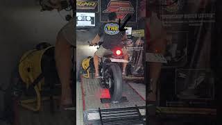 Yamaha XSR 155 dyno test tuning 20 hp [upl. by Eri197]