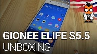 Gionee Elife S55 Unboxing [upl. by Inasah888]