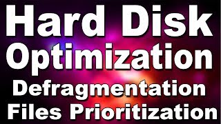 Computer Hard Disk HDD Optimization DeFragmentation  Files Prioritization Tutorial Hindi [upl. by Cailly]