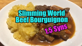 EASY Slimming World Beef Bourguignon  15 SYN [upl. by Rue]