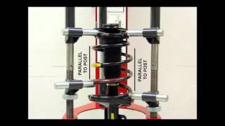 Strut Spring Compressor Operation [upl. by Drolet624]