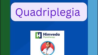 Quadriplegic  Paralysis Physiotherapy Treatment himvedaphysiotherapy [upl. by Idnod]