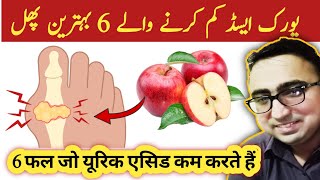 Top 6 Fruits That Reduce Uric Acid amp Prevent Gout [upl. by Alwitt871]