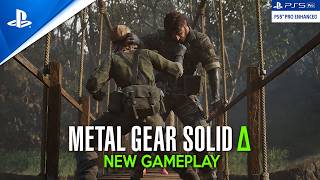 METAL GEAR SOLID DELTA New PS5 PRO Gameplay Trailer  Stealth Remake Demo in Unreal Engine 5 [upl. by Elohcim626]