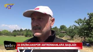 24 Erzincanspor Antrenmanlara Başladı [upl. by Aciruam667]