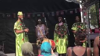 Maalem Boujemaa Bouboul and Gnawa Uk  Golborne Festival 2018 [upl. by Venu]