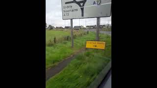 Onboard Stuarts of Carluke Volvo Evora SJ23HSD at 40mph heading into Bogside [upl. by Massie]