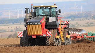 Versatile 610 DT Delta Track with Kverneland PW 12 furrow plough Take I [upl. by Tegdirb672]