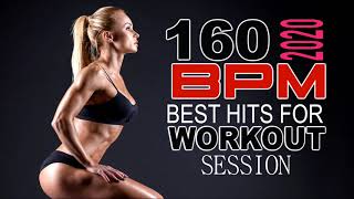 Best Of 160 Bpm Songs Workout Session Unmixed Compilation for Fitness amp Workout 160 Bpm 32 Count [upl. by Nuahsor]