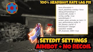 Free fire aimbot ☠️ Macrodroid sensi  1000 Working Commands🔥No recoil Headshot Commands👹buttonFF [upl. by Anida928]