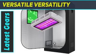 Top 300W LED Grow Light Kit with Hydroponic Grow Tent  Best Indoor Growing Solution [upl. by Roobbie]