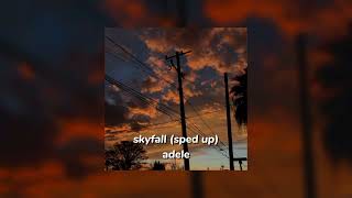 skyfall  adele sped up [upl. by Joellen133]