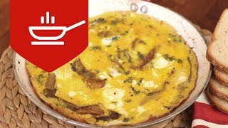 İstiridye Mantarlı Omlet Tarifi  Yemek Tarifleri  Esen Hünal [upl. by Bucella]