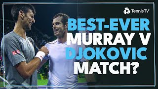 The BestEver Andy Murray vs Novak Djokovic Match  Doha 2017 Final Extended Highlights [upl. by Etnuad]