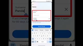 🔥how to change facebook Name  facebook ka name kaise change kare shorts shortsvideoshortviral [upl. by Alysa829]