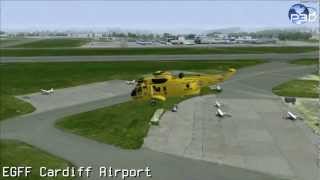 OrbX FTX EU Wales Airports P3D [upl. by Redliw]